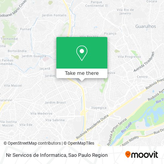 Nr Servicos de Informatica map