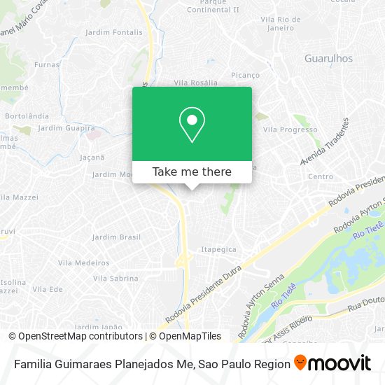 Familia Guimaraes Planejados Me map