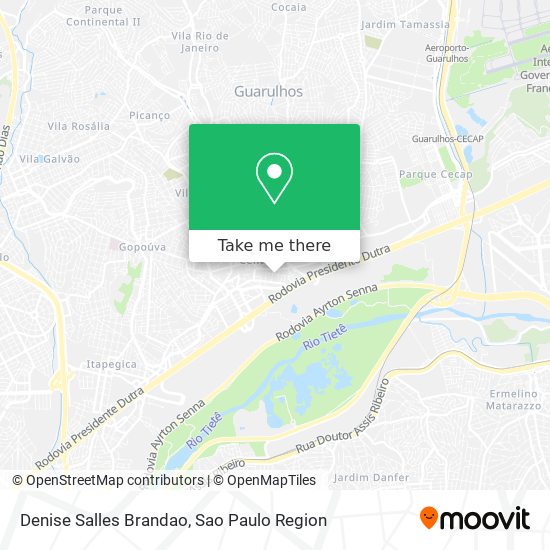 Denise Salles Brandao map