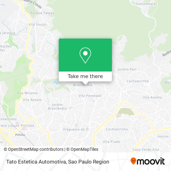 Tato Estetica Automotiva map