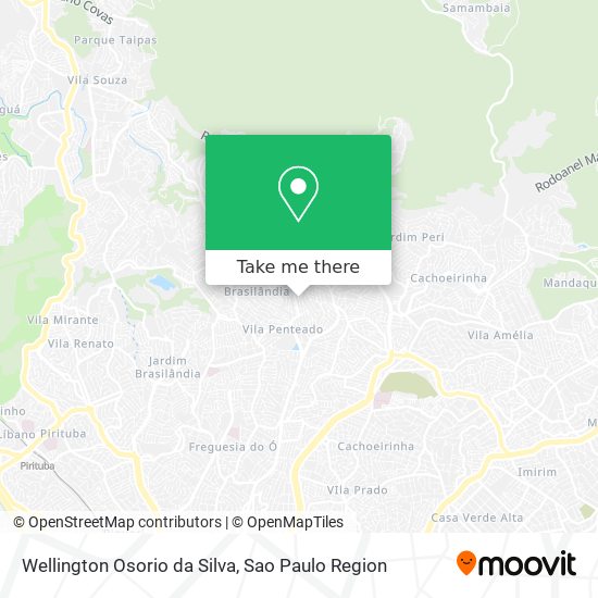 Wellington Osorio da Silva map