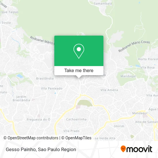 Gesso Painho map