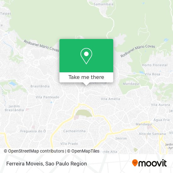 Ferreira Moveis map