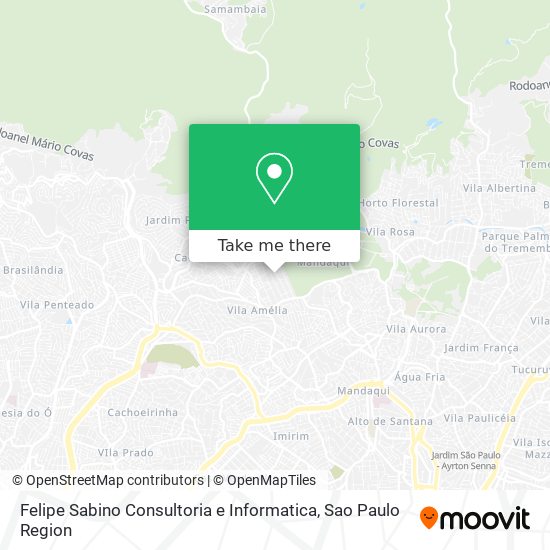 Felipe Sabino Consultoria e Informatica map