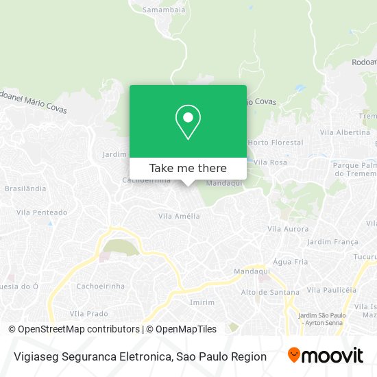 Vigiaseg Seguranca Eletronica map