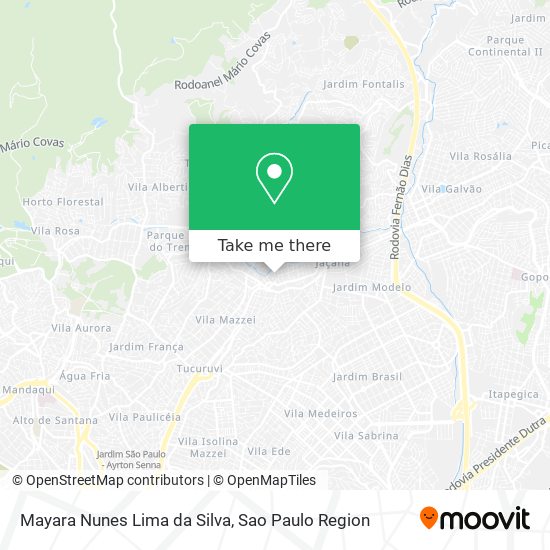 Mapa Mayara Nunes Lima da Silva
