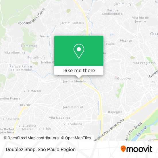 Doublez Shop map