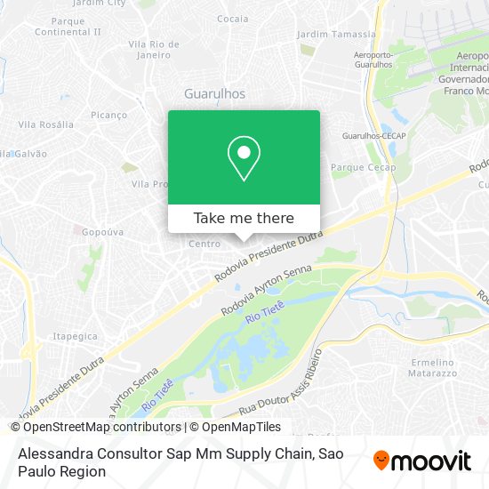 Mapa Alessandra Consultor Sap Mm Supply Chain