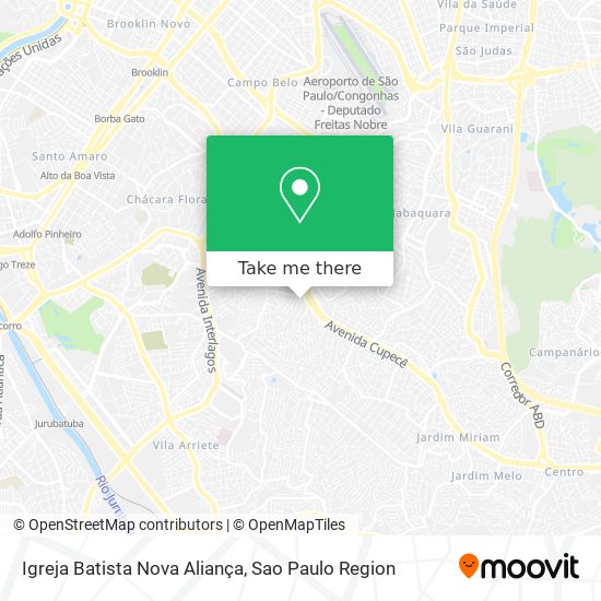 Igreja Batista Nova Aliança map