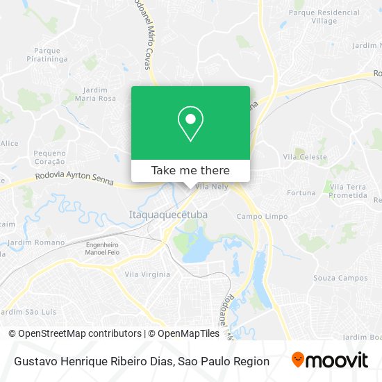 Gustavo Henrique Ribeiro Dias map