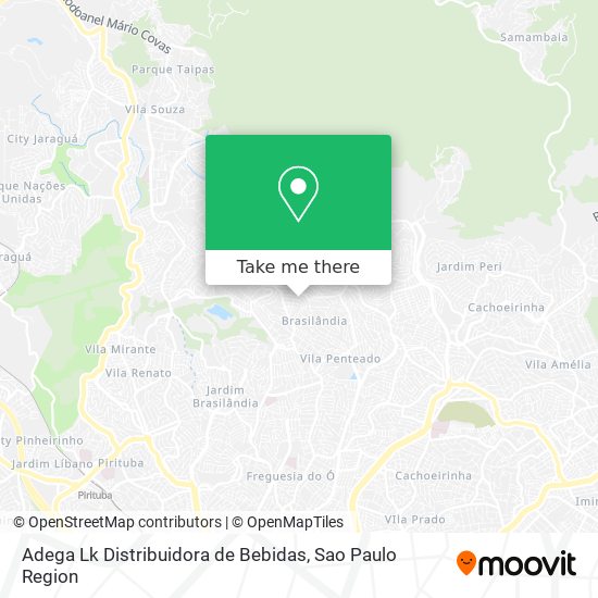 Adega Lk Distribuidora de Bebidas map