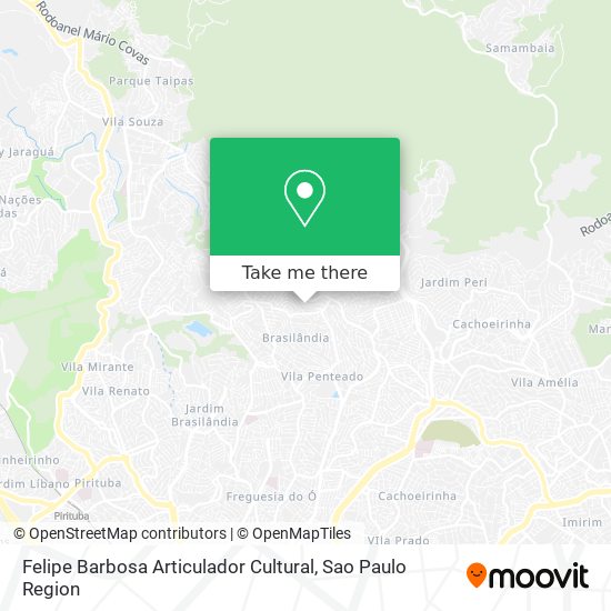 Felipe Barbosa Articulador Cultural map