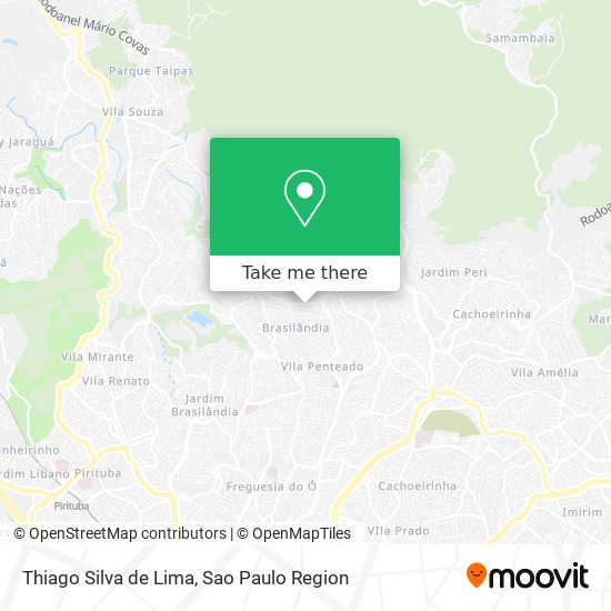 Mapa Thiago Silva de Lima