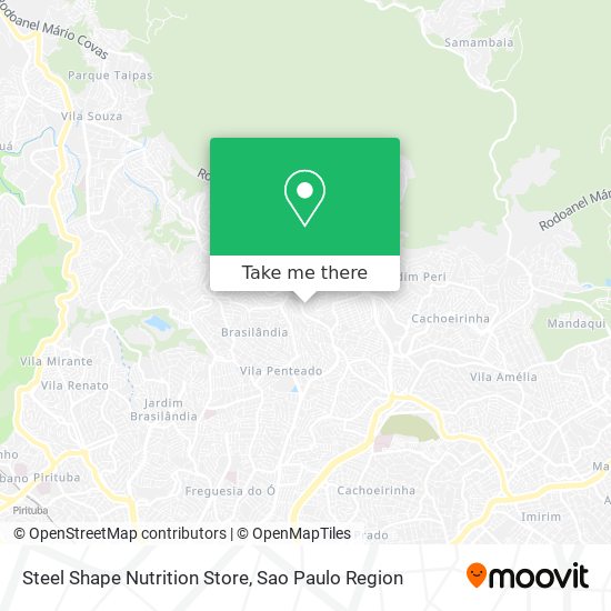 Steel Shape Nutrition Store map