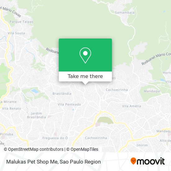 Malukas Pet Shop Me map