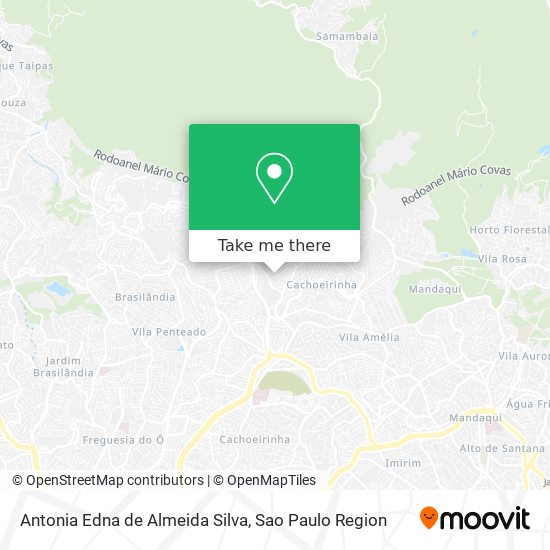 Antonia Edna de Almeida Silva map