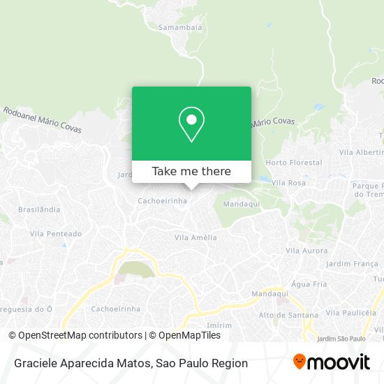 Graciele Aparecida Matos map