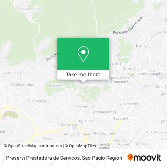 Preservi Prestadora de Servicos map