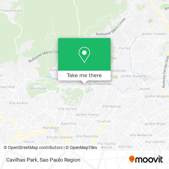 Mapa Cavilhas Park