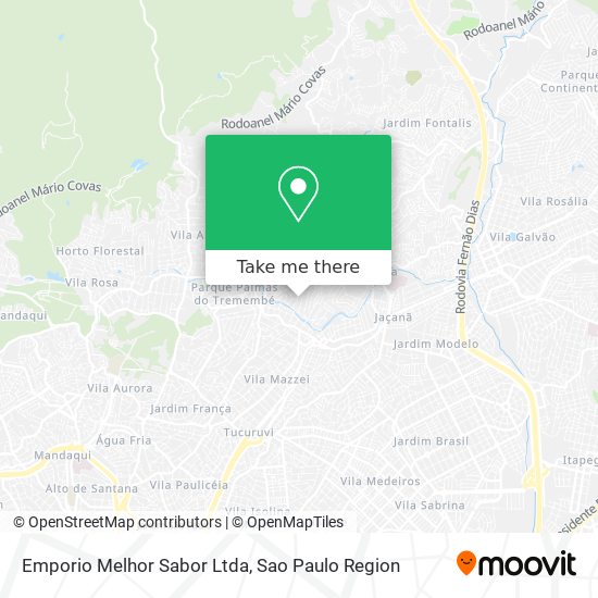 Emporio Melhor Sabor Ltda map