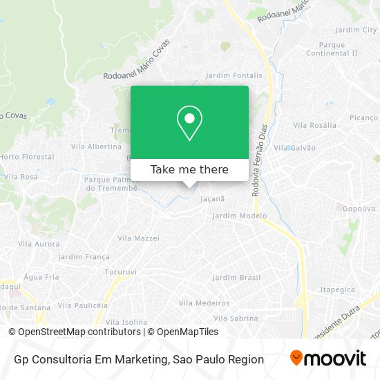Gp Consultoria Em Marketing map