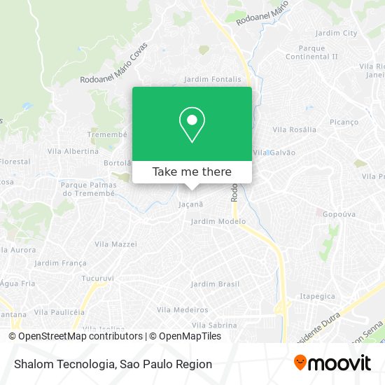 Mapa Shalom Tecnologia