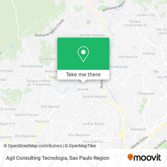 Agil Consulting Tecnologia map