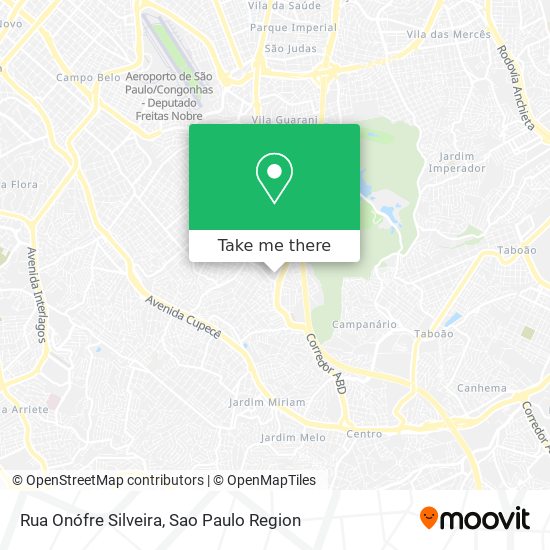 Rua Onófre Silveira map