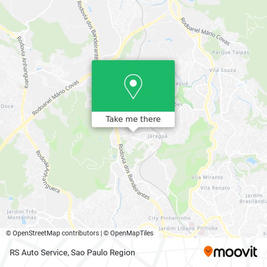 RS Auto Service map