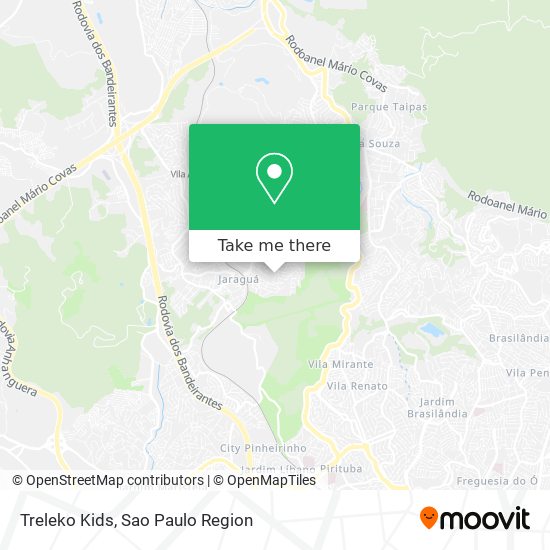 Mapa Treleko Kids