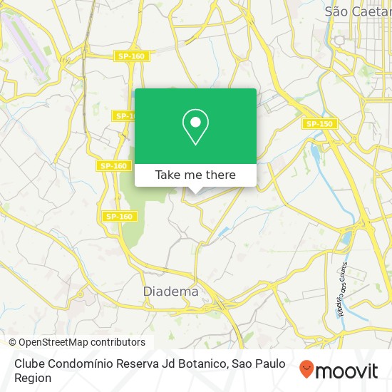 Clube Condomínio Reserva Jd Botanico map