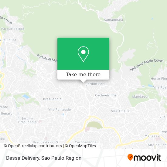 Dessa Delivery map