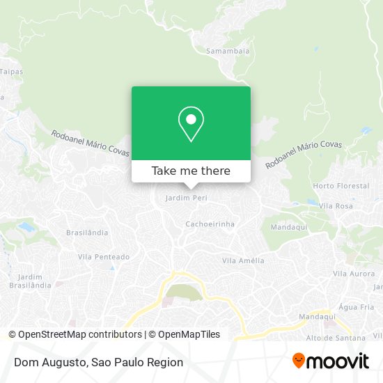 Mapa Dom Augusto
