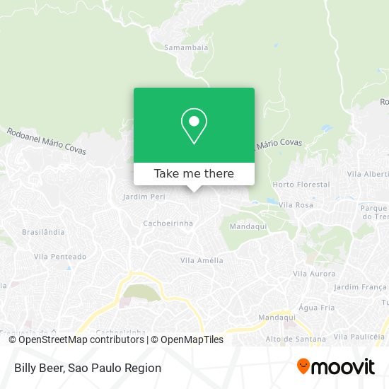 Mapa Billy Beer