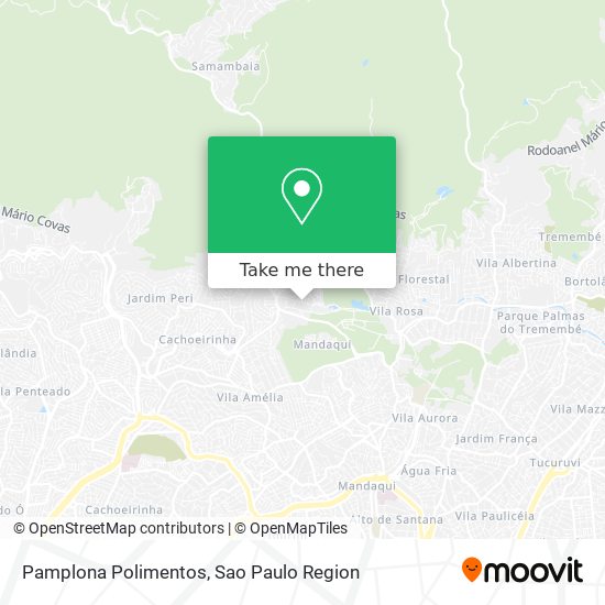 Mapa Pamplona Polimentos