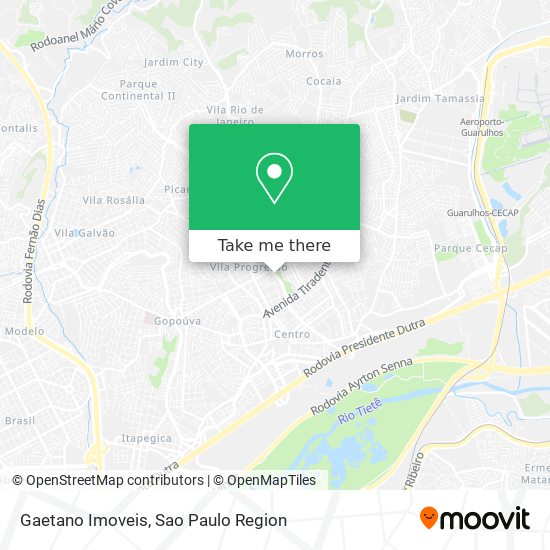 Mapa Gaetano Imoveis