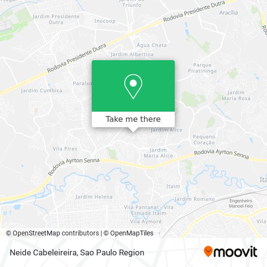 Neide Cabeleireira map