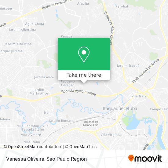 Vanessa Oliveira map