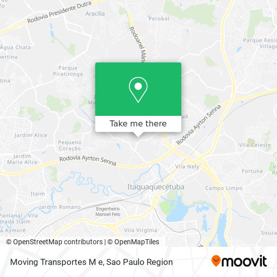 Moving Transportes M e map