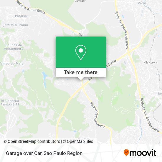 Garage over Car map