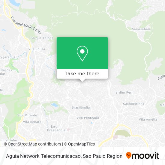 Aguia Network Telecomunicacao map