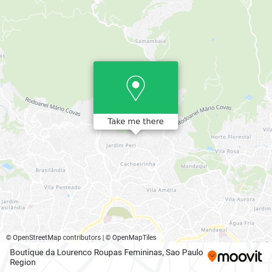 Boutique da Lourenco Roupas Femininas map