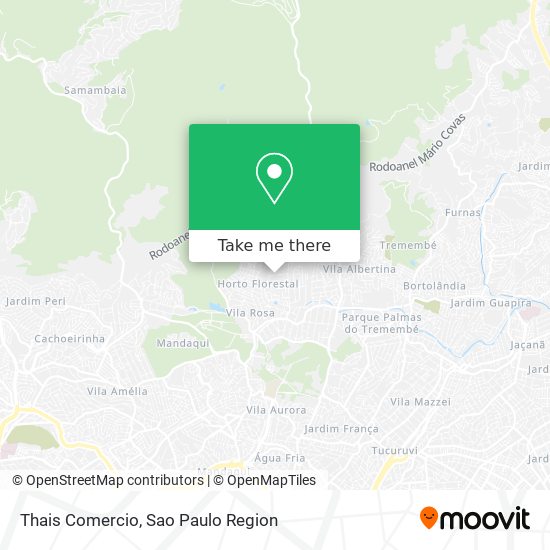 Thais Comercio map