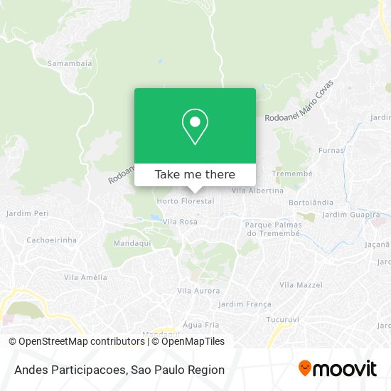 Andes Participacoes map