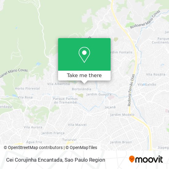 Cei Corujinha Encantada map