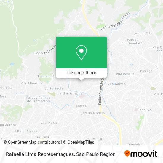 Rafaella Lima Representagues map