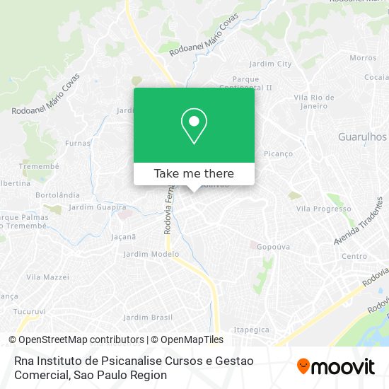 Rna Instituto de Psicanalise Cursos e Gestao Comercial map