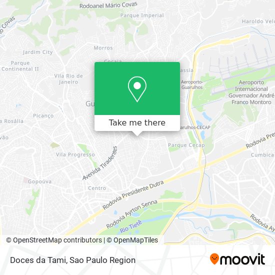 Doces da Tami map