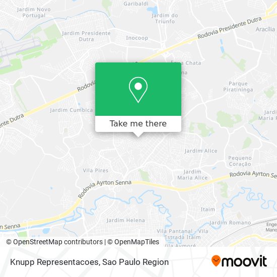 Knupp Representacoes map