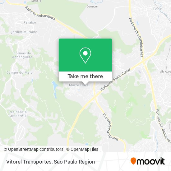 Vitorel Transportes map